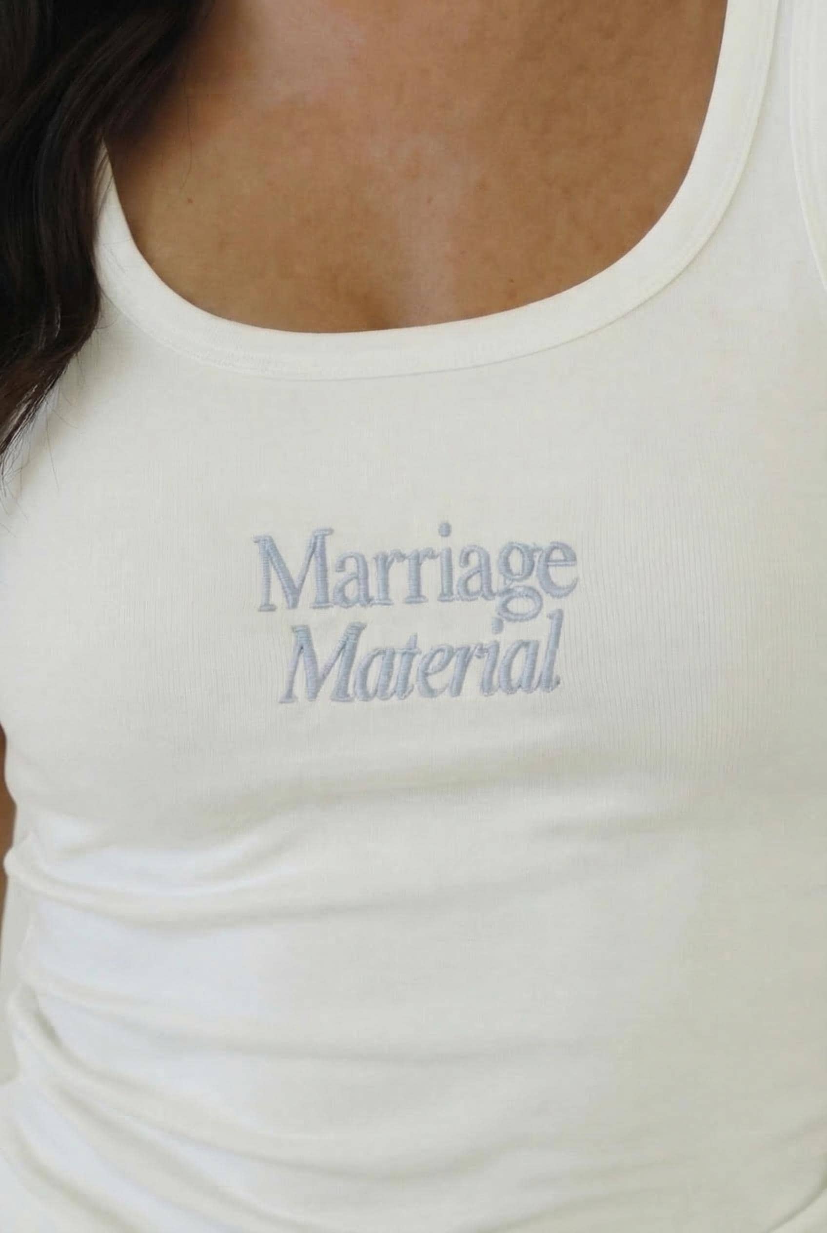 Bridal T-shirt Bride vest top embroidered hen weekend tshirt unique engagement gift for bride