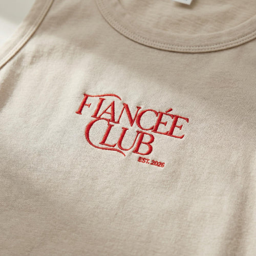 Bride Tops - Embroidered Fiancee t shirt – Personalised Bride shirt Gift – Wedding Morning Pyjama Top, Bride To Be Clothing